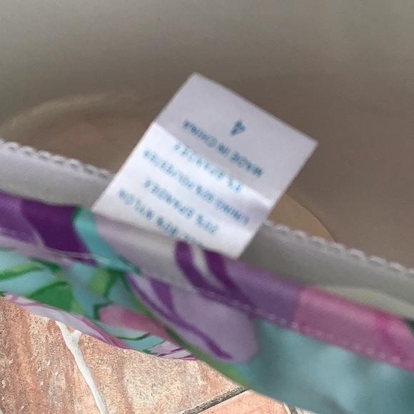 VENUS bikini tankini floral pastels size (4) put your own pads. Turquois… - Picture 9 of 12